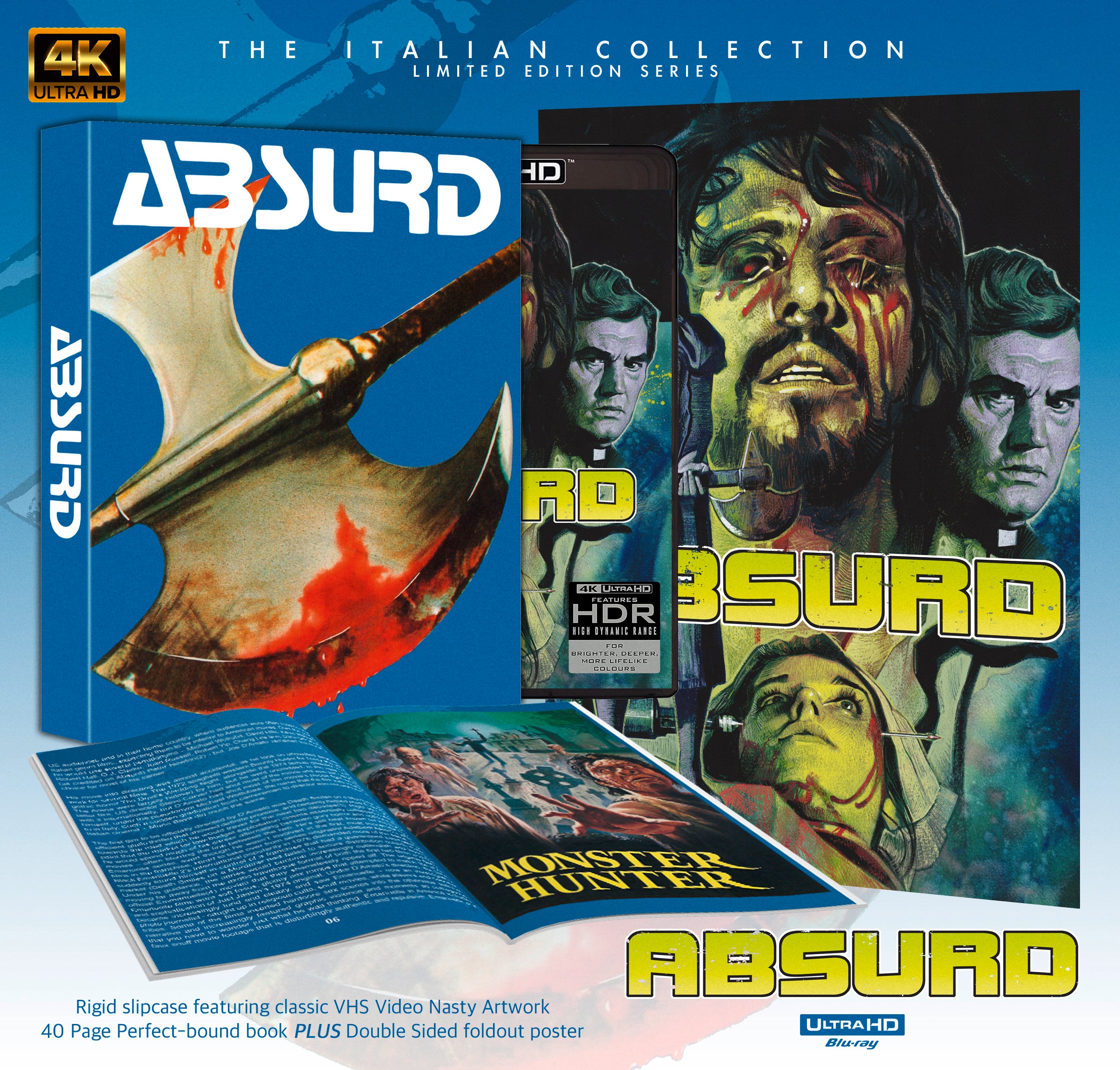 Absurd - The Italian Collection 20 (UHD + Blu-ray) - WEBSITE EXCLUSIVE – 88  Films