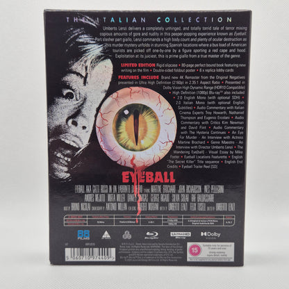 Eyeball - Deluxe Limited Edition Dual Format (UHD + Blu-ray) - Italian Collection 45 WEB EXCLUSIVE