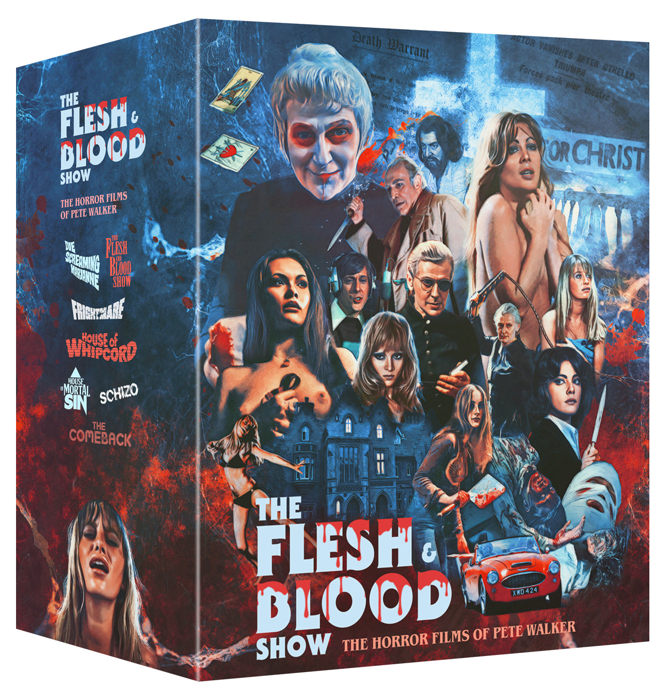 The Flesh and Blood Show - The Horror Films of Pete Walker - DELUXE CO – 88  Films