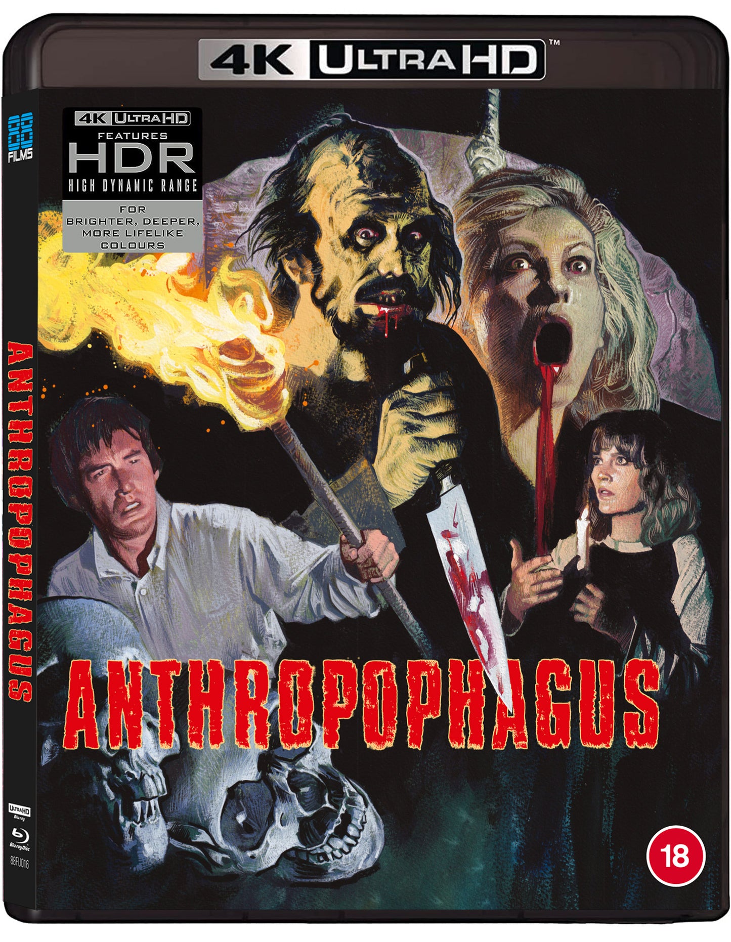 Anthropophagous - The Italian Collection 07 [UHD + Blu-ray]