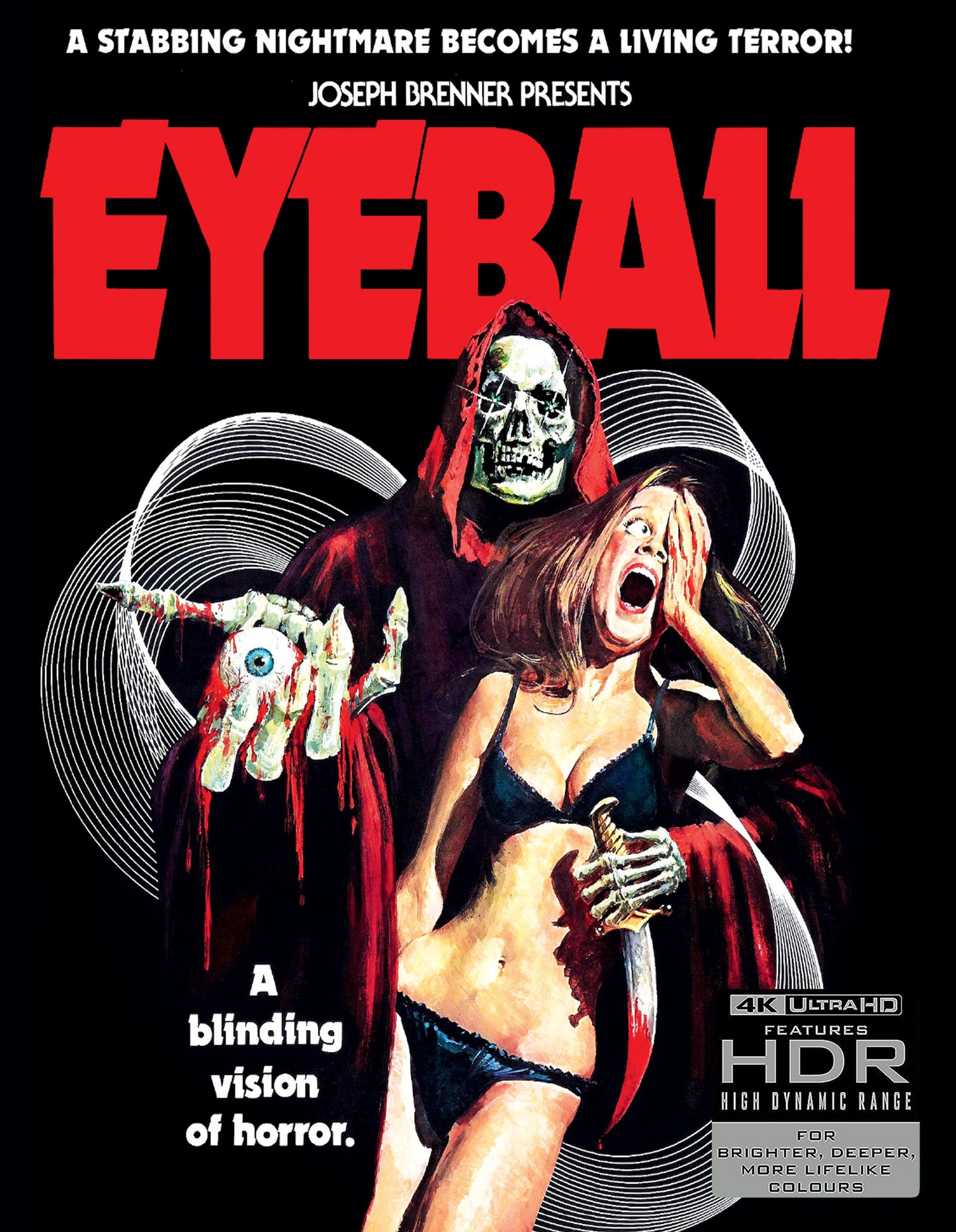 Eyeball - Deluxe Limited Edition Dual Format (UHD + Blu-ray) - Italian Collection 45 WEB EXCLUSIVE