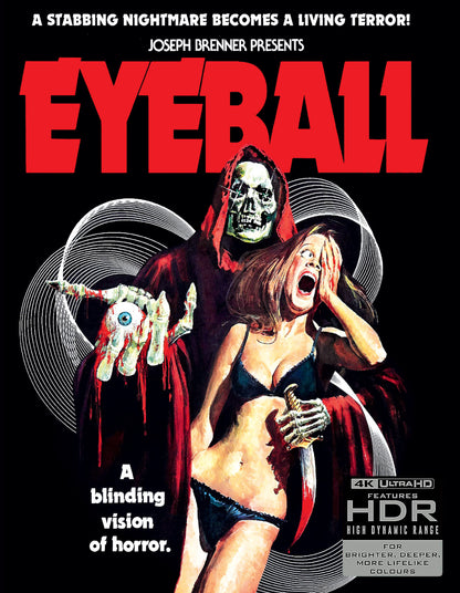 Eyeball - Deluxe Limited Edition Dual Format (UHD + Blu-ray) - Italian Collection 45 WEB EXCLUSIVE