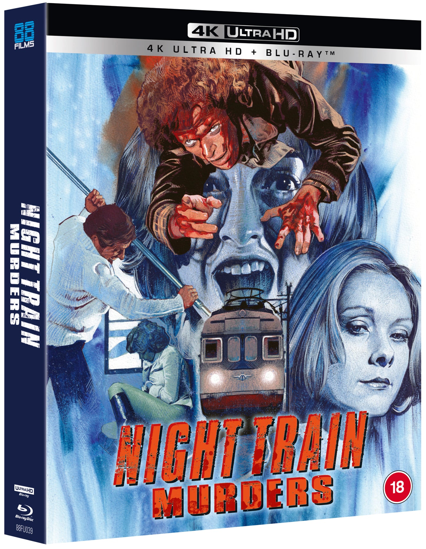 Night Train Murders - Deluxe Limited Edition Dual Format (UHD + Blu-ray) The Italian Collection 01