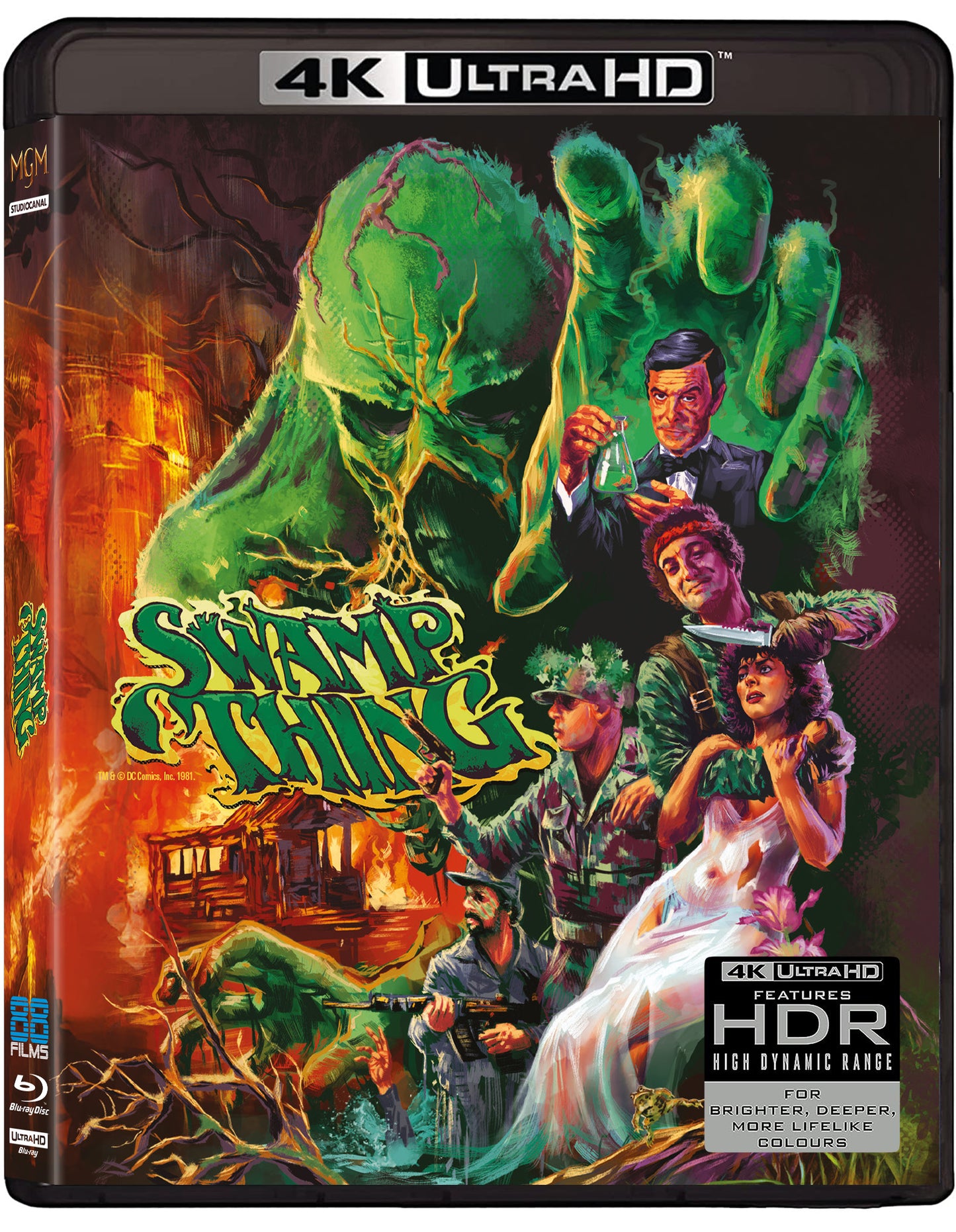 Swamp Thing 4K UHD - Deluxe Limited Edition [4K UHD + Blu-ray] WEBSITE EXCLUSIVE