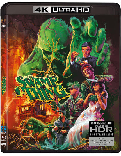 Swamp Thing 4K UHD - Deluxe Limited Edition [4K UHD + Blu-ray] WEBSITE EXCLUSIVE