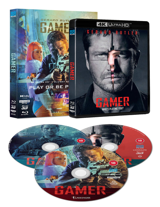 Gamer [4K UHD + 3D Blu-ray + Blu-ray]