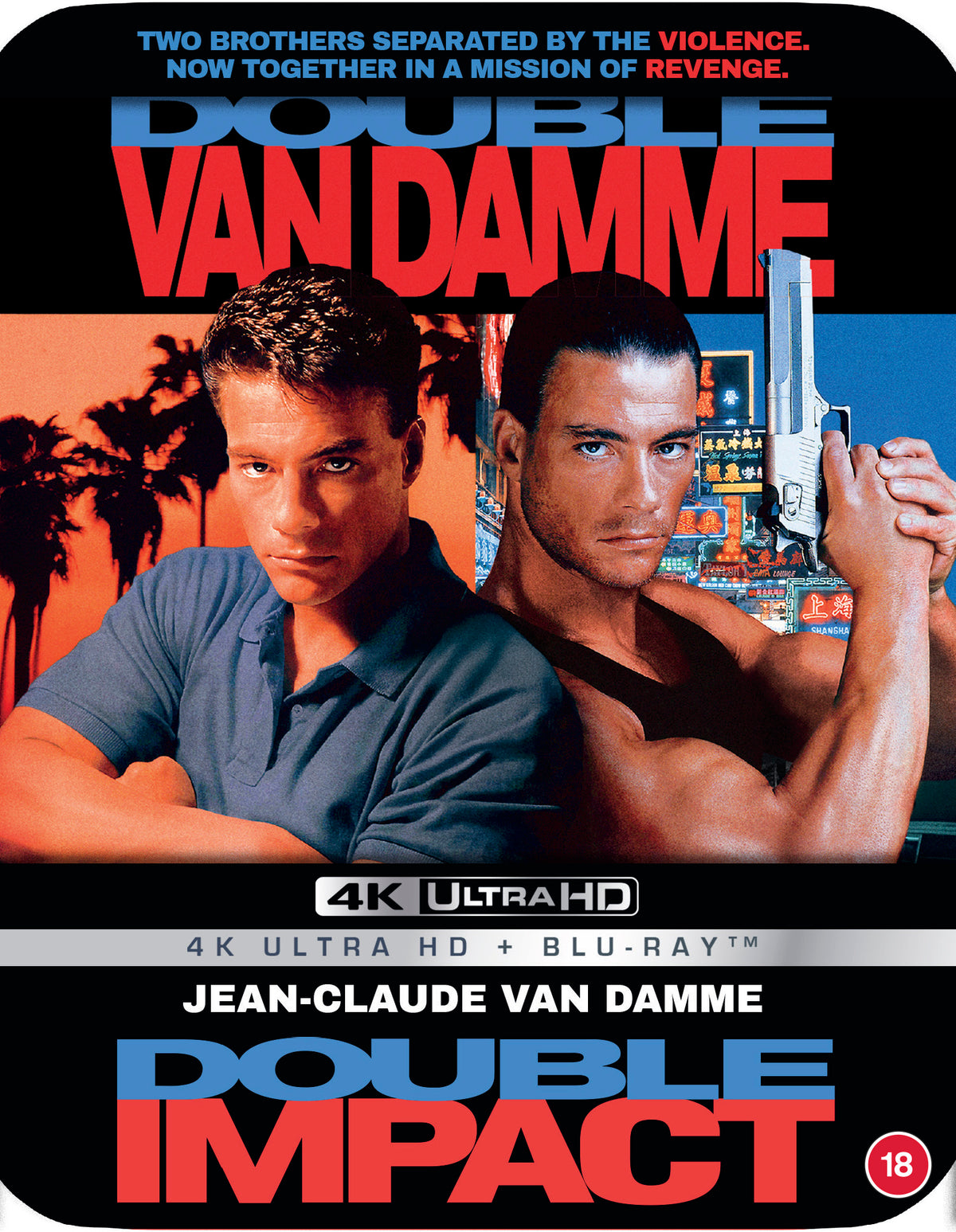 Double Impact [4K UHD + Blu-ray] STEELBOOK
