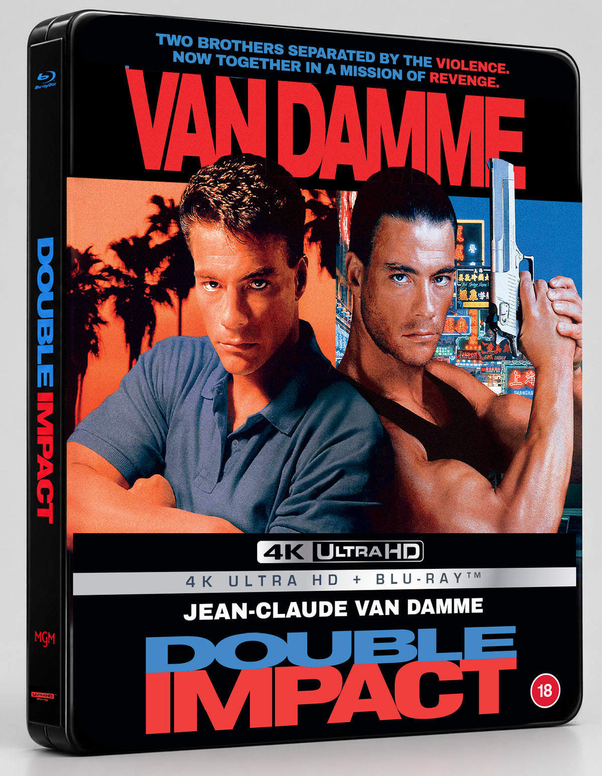 Double Impact [4K UHD + Blu-ray] STEELBOOK