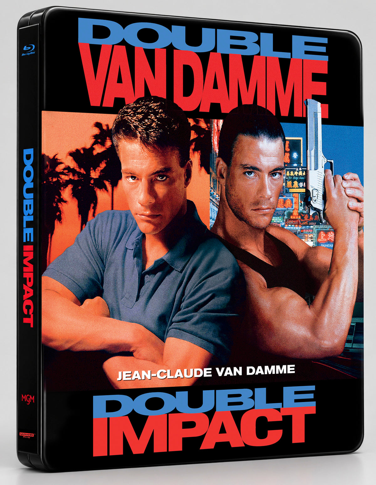 Double Impact [4K UHD + Blu-ray] STEELBOOK