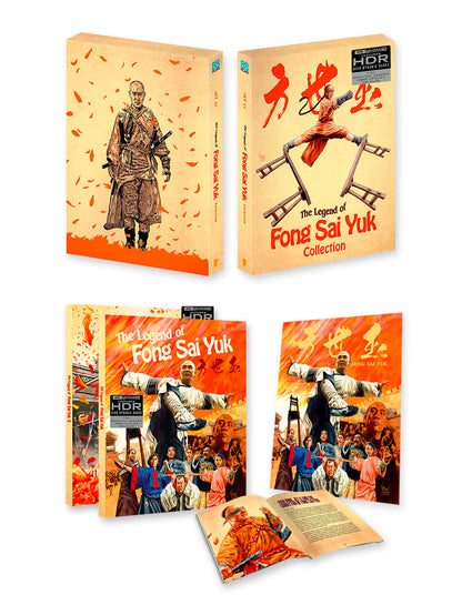 The Legend Of Fong Sai Yuk Collection (4K UHD) - Deluxe Limited Edition