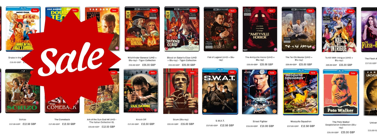 88 Films 4K UHD & Blu-ray Store