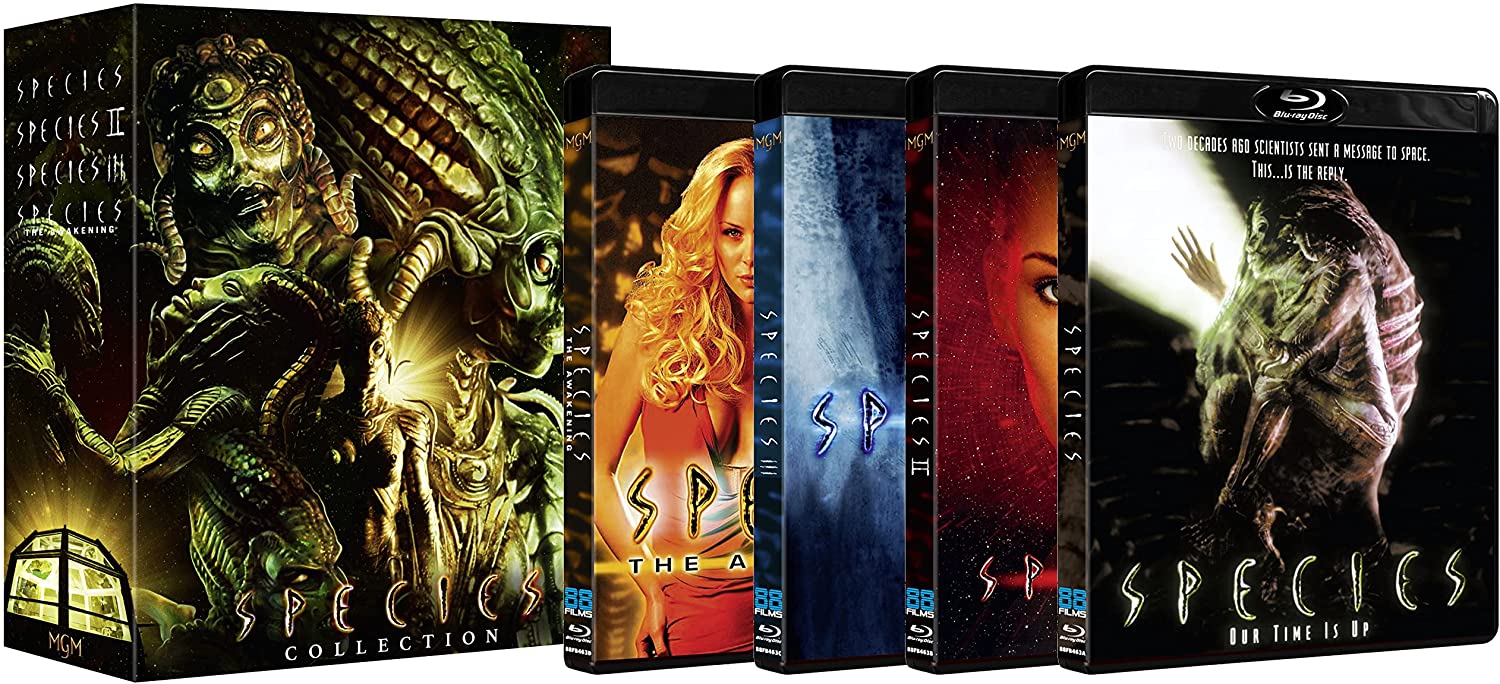 Species Collection 1-4 - [Deluxe Collector's Edition] – 88 Films